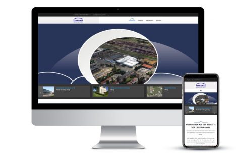 Mockup Desktop & Mobile von irkonia-gmbh.de