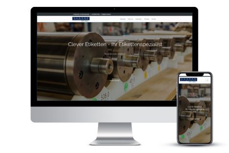 Mockup Desktop & Mobile von clever-leipzig.de